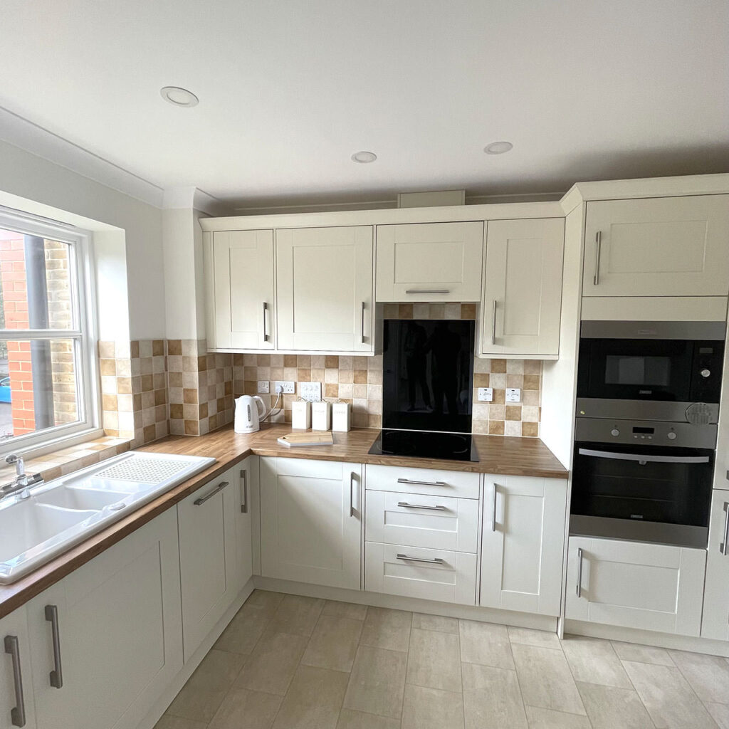 Kitchen in first floor apartment at Blake Court