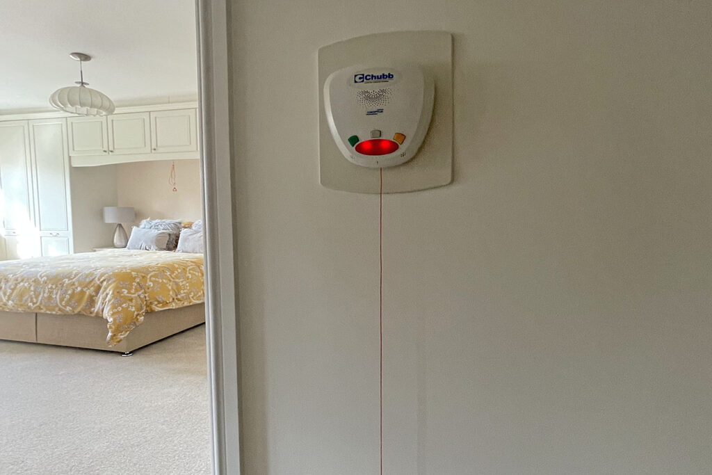 Intercoms in all apartments at Blake Court